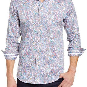 Robert Graham Paisley Floral Long Sleeve Shirt